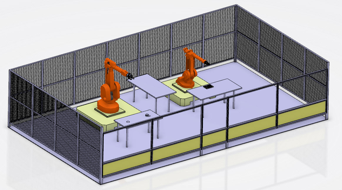 ENIM Robotic cell